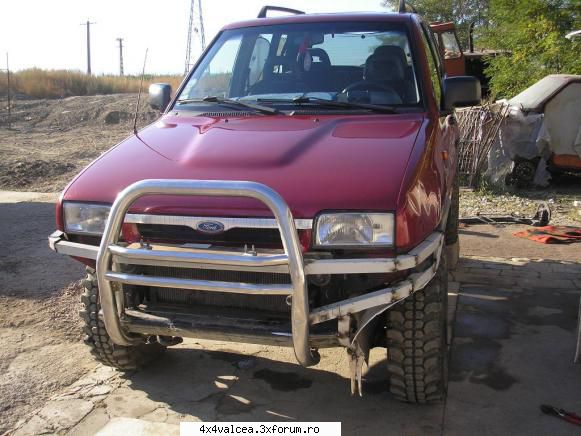 azi am facut o proba cu bullbar dar nu prea cred pareri sau idei? bara fata pentru ford maverick