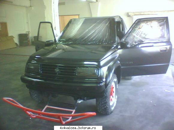 SUZUKY VITARA OFFROAD - victorie am vopsit-o toataaaa neagra - GARAJ