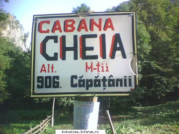 am ajuns cu bine la cabana cheia iesire le gratar nr.2