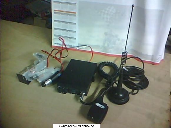 vand STATIE RADIO- CRT plus antena magnetica 60cm - Crazy Wolf - DE VANZARE